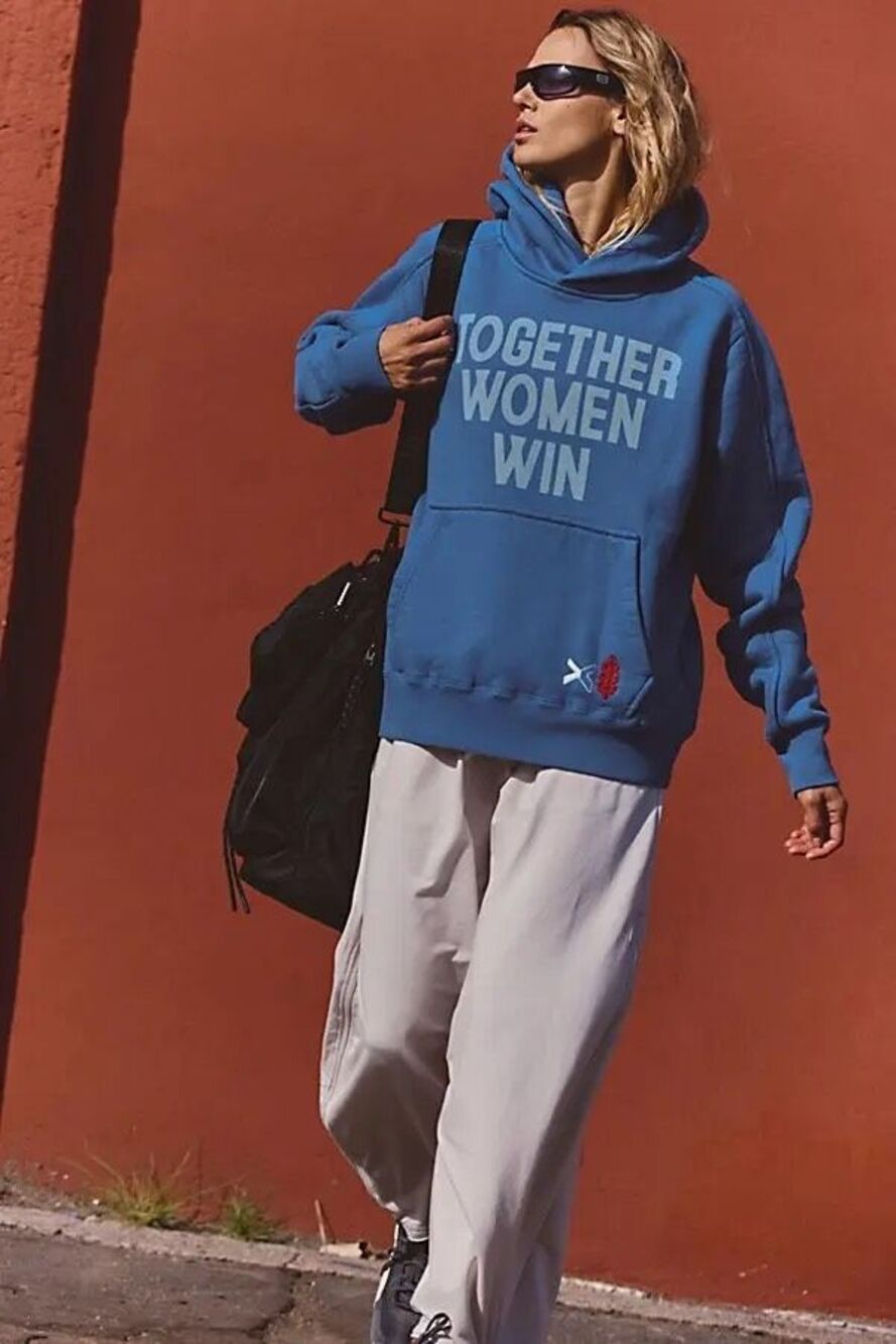New Free People x FP Movement x TOGETHXR A Cut Above Hoodie Size S